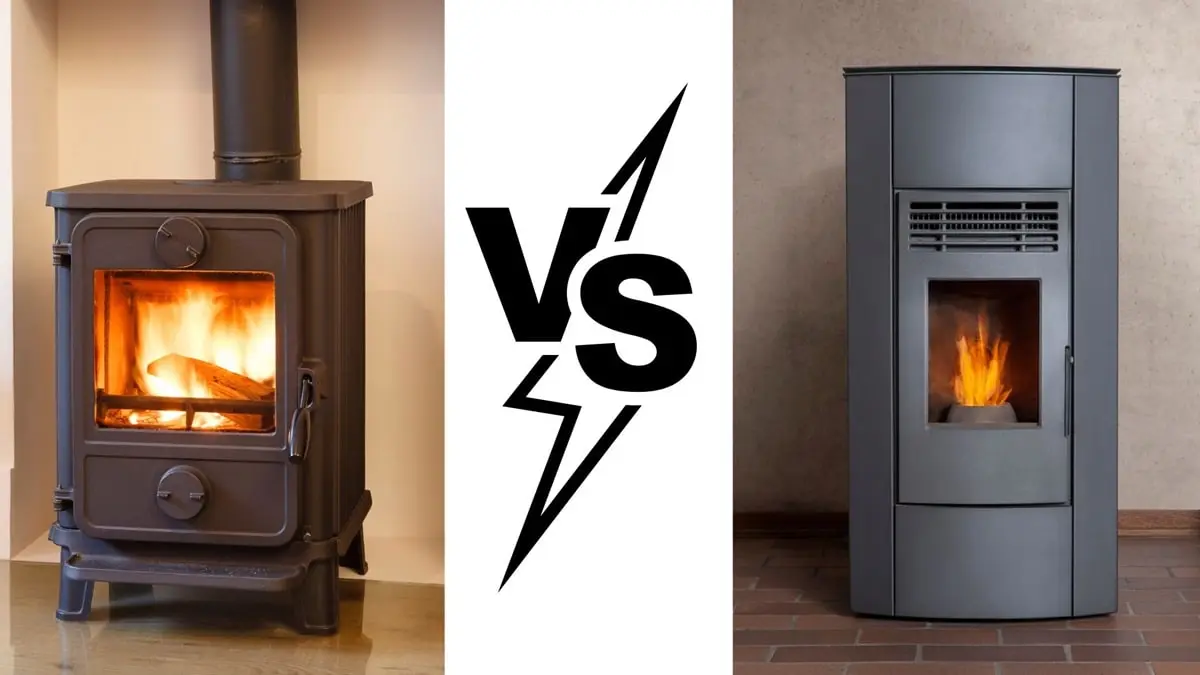 poêle à bois vs poêle à granulés